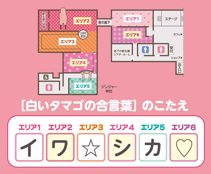 画像:こたえ「イワ☆シカ♡」
